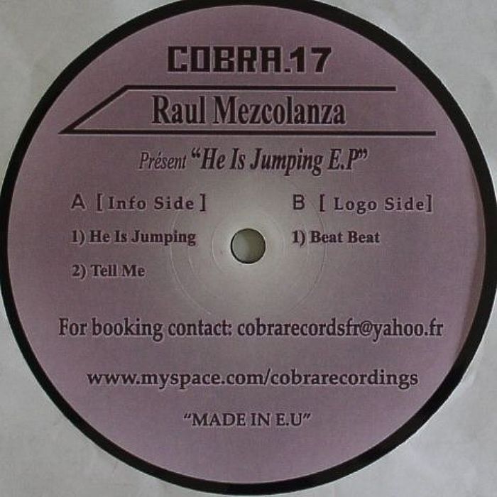 MEZCOLANZA, Raul - He Is Jumping EP