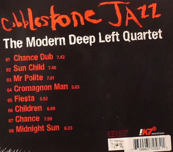 COBBLESTONE JAZZ - The Modern Deep Left Quartet