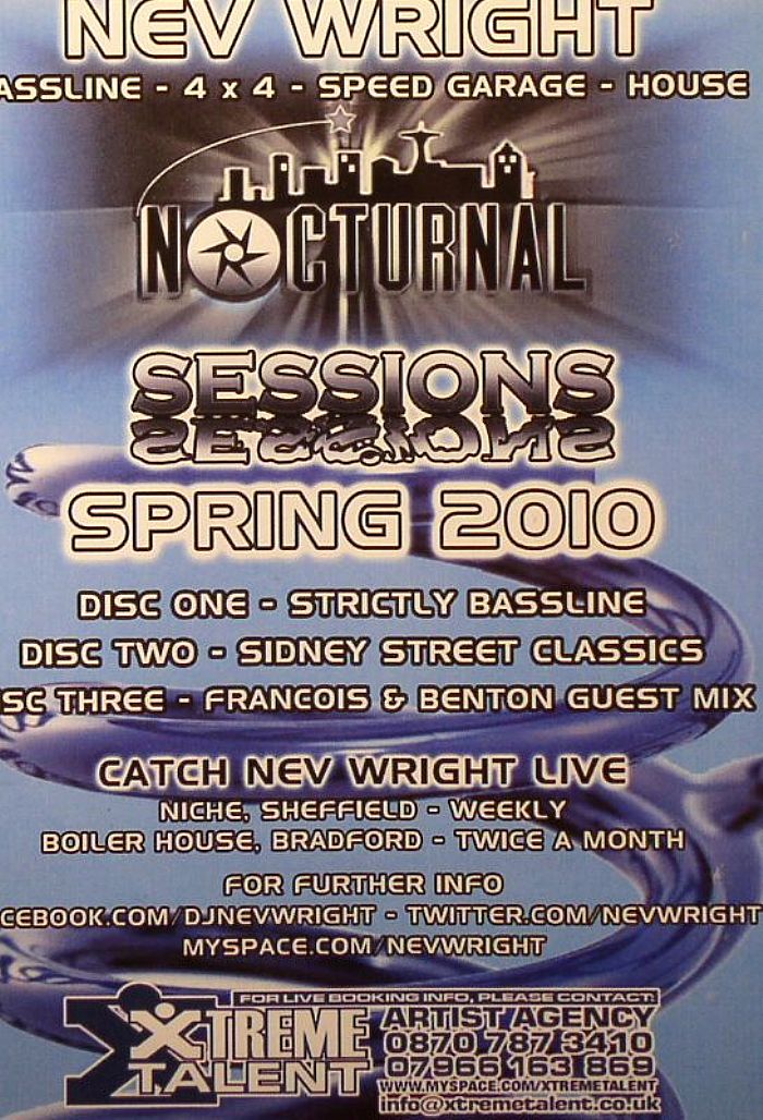 WRIGHT, Nev/VARIOUS - Sessions Spring 2010