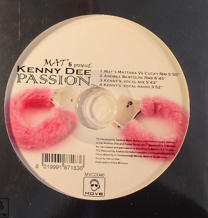 MAT'S present KENNY DEE - Passion
