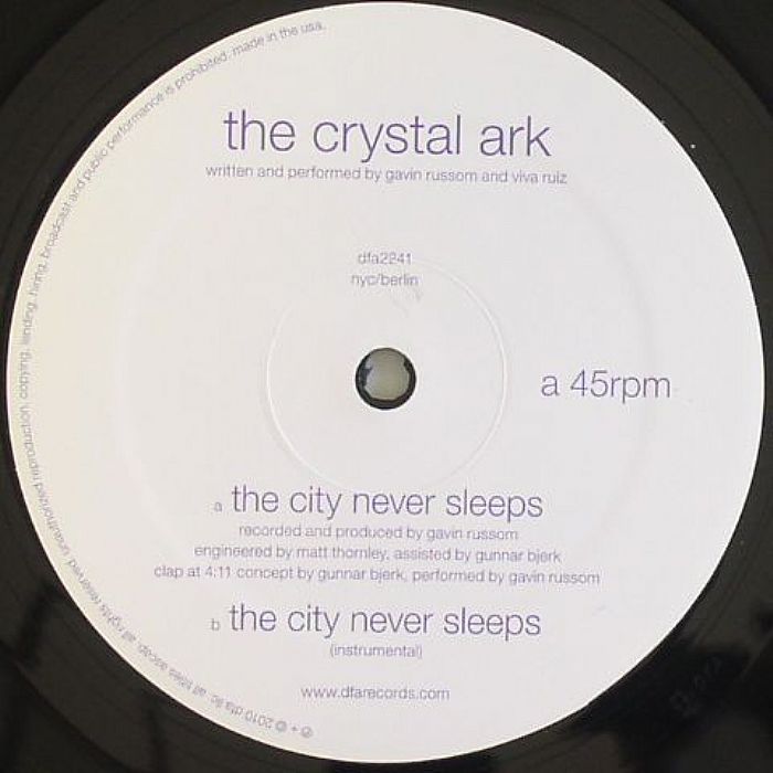 CRYSTAL ARK, The - The City Never Sleeps