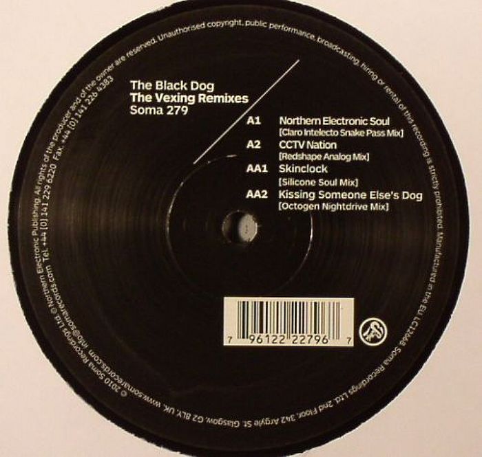 BLACK DOG, The - The Vexing Remixes