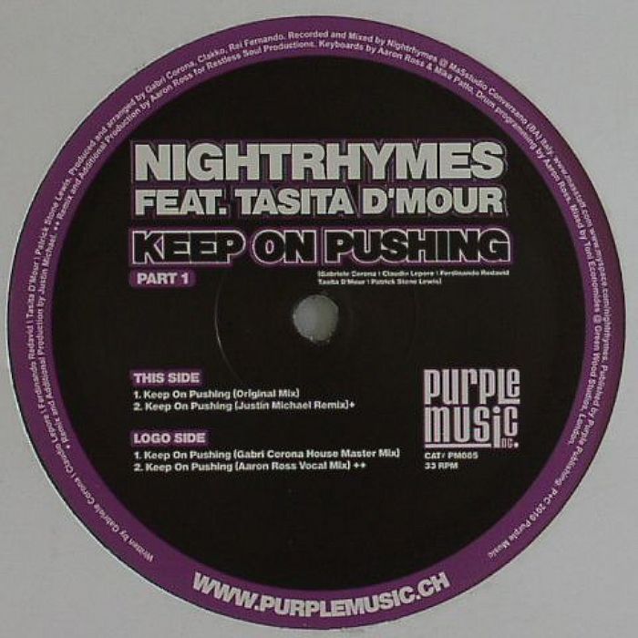 NIGHTRHYMES feat TASITA D'MOUR - Keep On Pushing Part 1