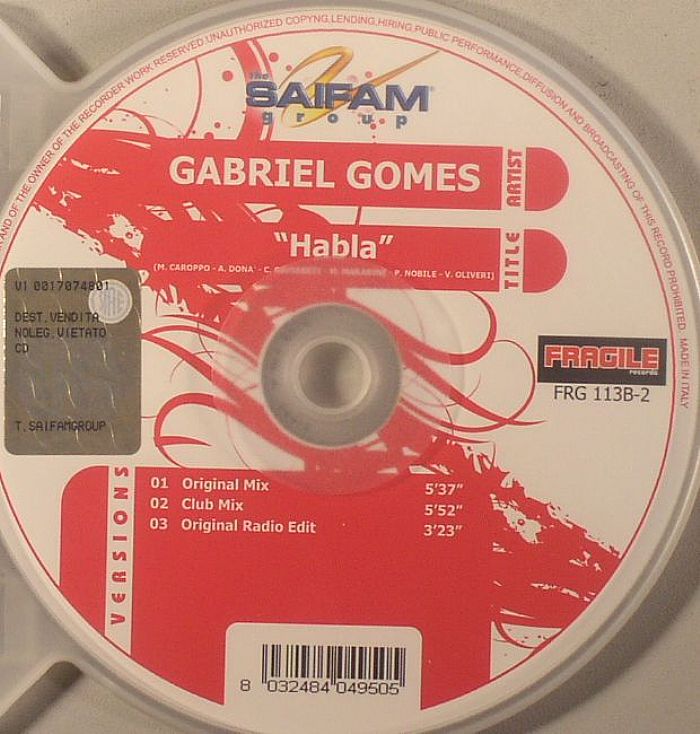 GOMES, Gabriel - Habla