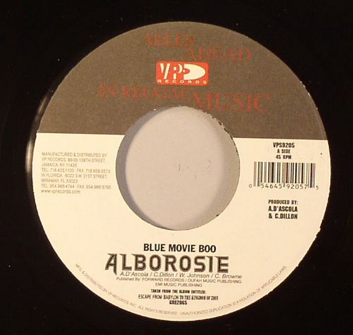 ALBOROSIE - Blue Movie Boo