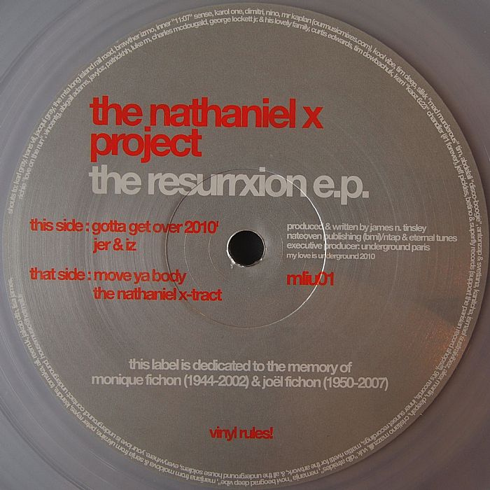NATHANIEL X PROJECT, The - The Resurrxion EP