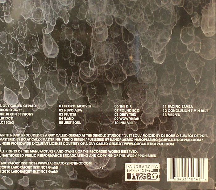 A GUY CALLED GERALD - Tronic Jazz The Berlin Sessions
