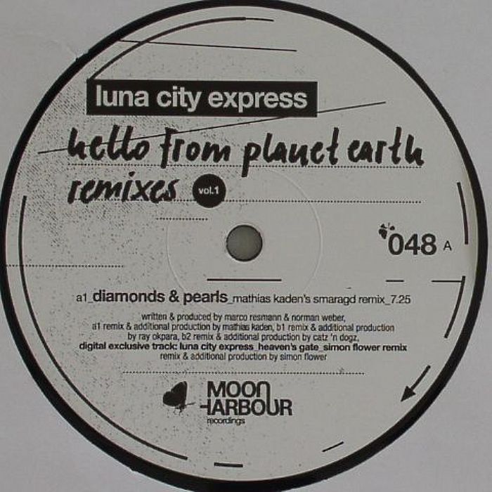 LUNA CITY EXPRESS - Hello From Planet Earth Remixes Vol 1