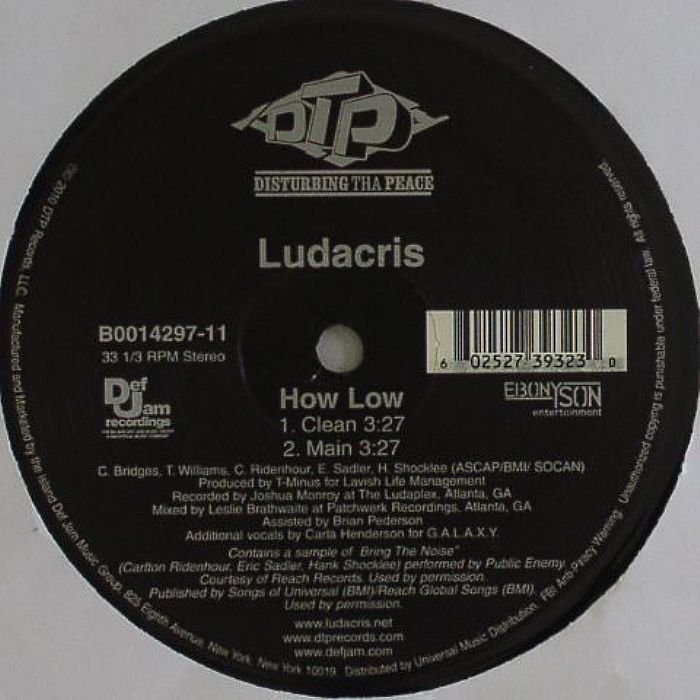 LUDACRIS - How Low