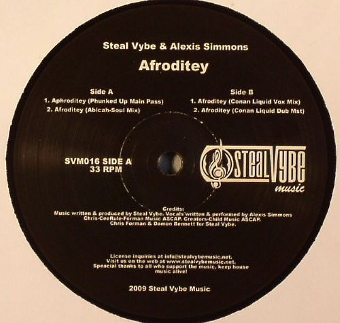 STEAL VYBE/ALEXIS SIMMONS - Afroditey
