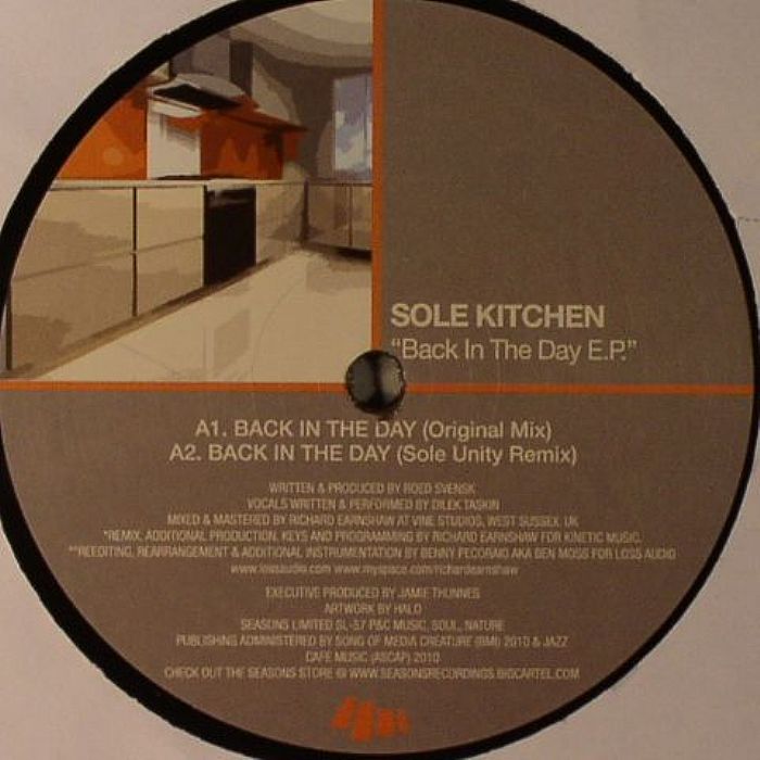 SOLE KITCHEN - Back In The Day EP