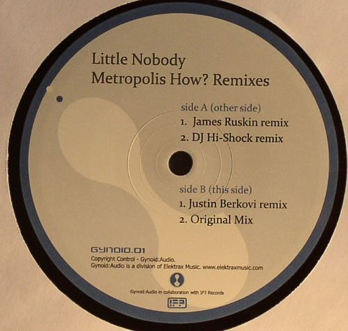 LITTLE NOBODY - Metropolis How? (remixes)