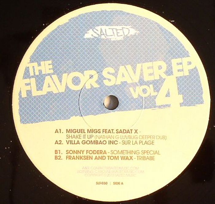 MIGUEL MIGS/VILLA GOMBAO INC/SONNY FODERA/FRANKSEN/TOM WAX - The Flavor Saver EP Vol 4