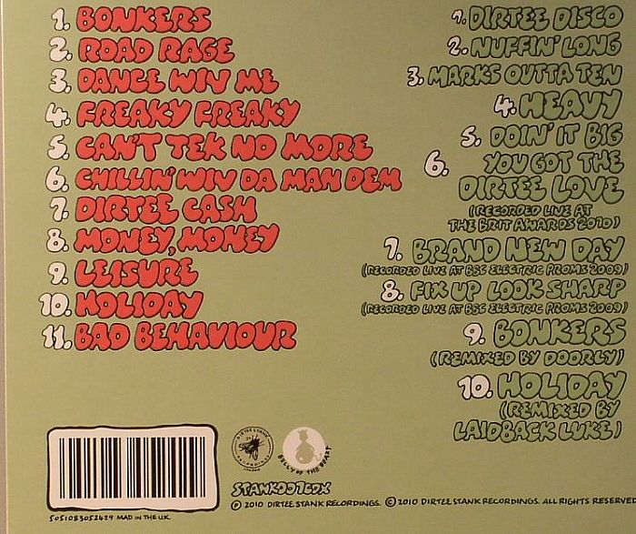 DIZZEE RASCAL - Tongue N' Cheek: Dirtee Deluxe Edition