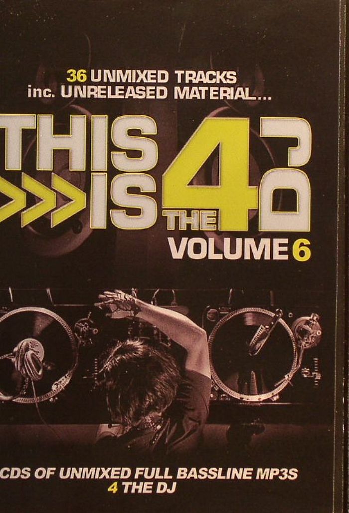 VARIOUS - This Is 4 The DJ Volume 6: 36 Unmixed Tracks Including Unreleased Material