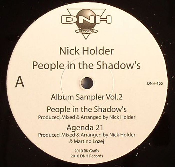 HOLDER, Nick - People In The Shadow's: Album Sampler Vol 2