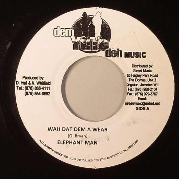 ELEPHANT MAN - Wah Dat Dem A Wear (Style & Swagga Riddim)