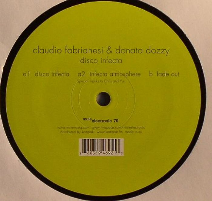 FABRIANESI, Claudio/DONATO DOZZY - Disco Infecta