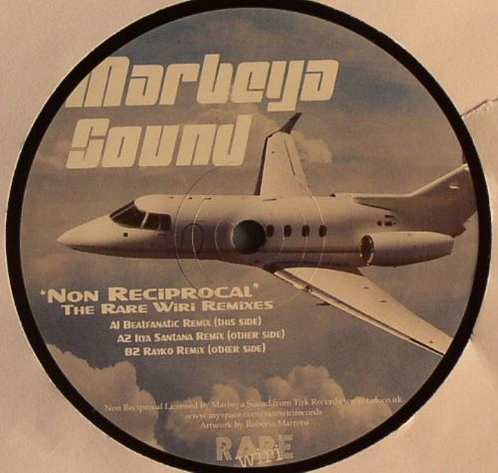 MARBEYA SOUND - Non Reciprocal (The Rare Wiri remixes)
