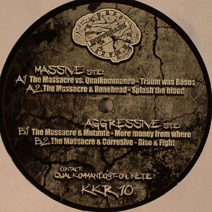 MASSACRE, The vs QUALKOMMANDO/BONEHEAD/MUTANTE/CORROSIVE - Massive Aggressive EP