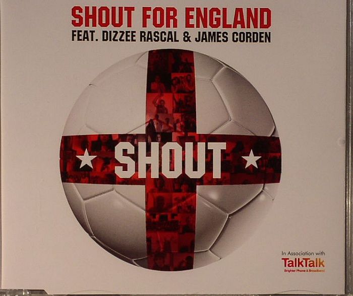 DIZZEE RASCAL/JAMES CORDEN - Shout For England