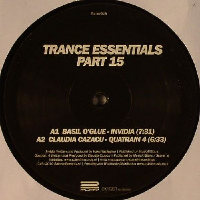 O'GLUE, Basil/CLAUDIA CAZACU/DJ ECO/GARRY HEANEY - Trance Essentials Part 15