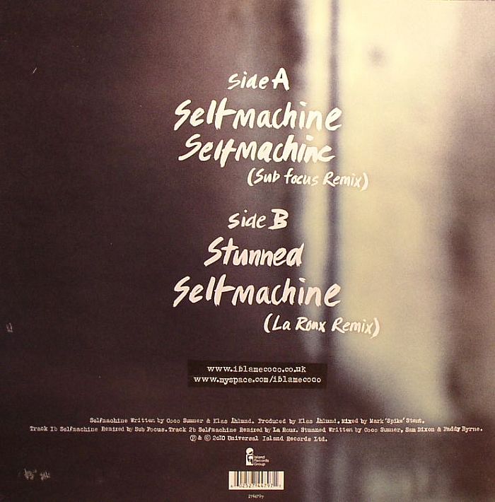 I BLAME COCO - Selfmachine