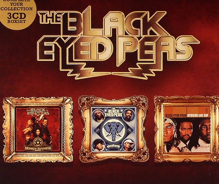 The BLACK EYED PEAS The Black Eyes Peas 3CD Boxset Monkey Business