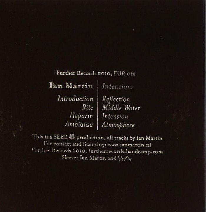 MARTIN, Ian - Intensions