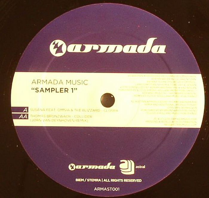 SUSANA/THOMAS BRONZWAER/MAX GRAHAM/HOYAA - Armada Music Sampler 1