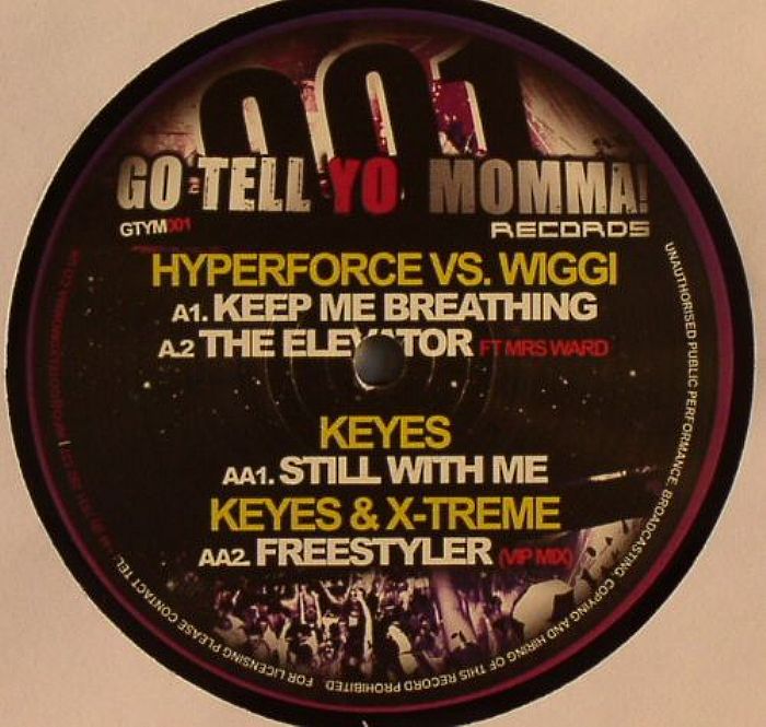 HYPERFORCE/WIGGI/KEYES/X TREME - Keep Me Breathing