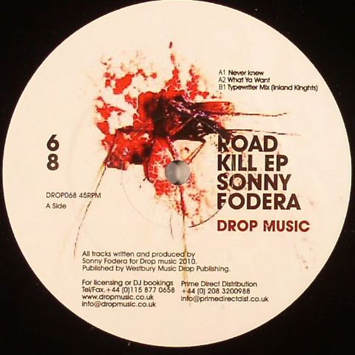 FODERA, Sonny - Road Kill EP
