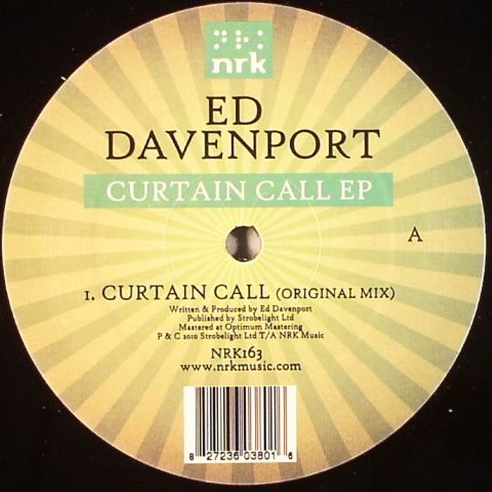 DAVENPORT, Ed - Curtain Call EP