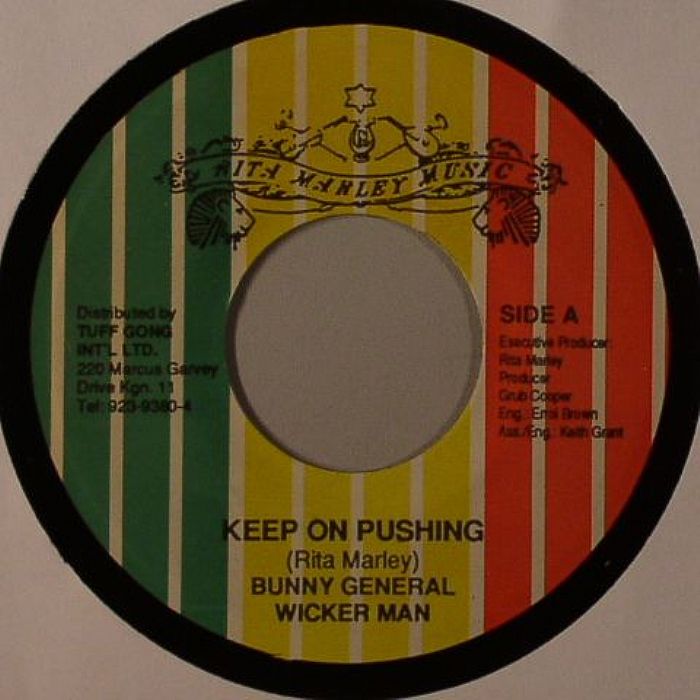 BUNNY GENERAL/WICKER MAN - Keep On Pushing
