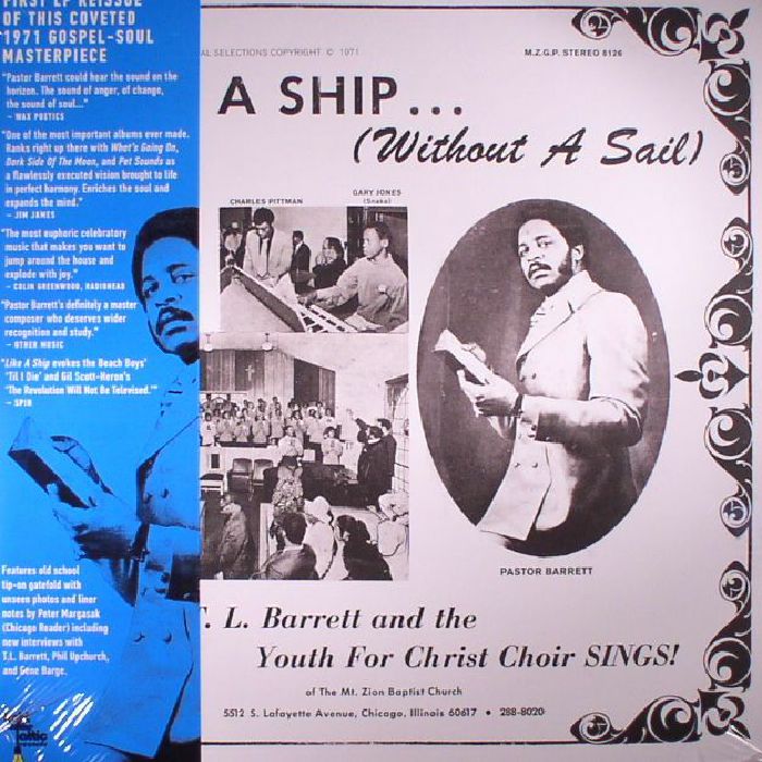 PASTOR TL BARRETT & THE YOUTH FOR CHRIST CHOIR - Like A Ship (Without A Sail)