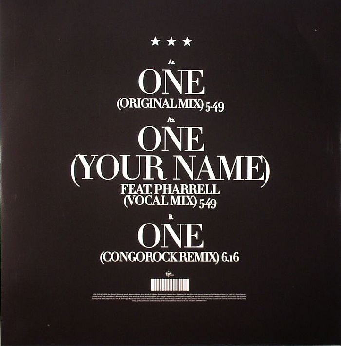 swedish house mafia feat pharrell - one (your name)