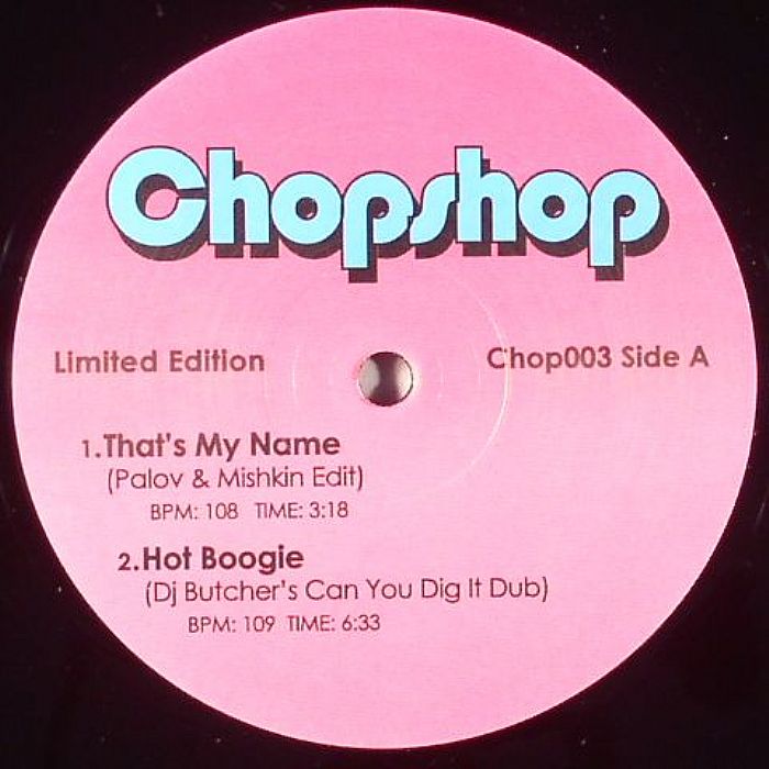PALOV/MISHKIN/DJ BUTCHER/CAZBEE - Chopshop Vol 3