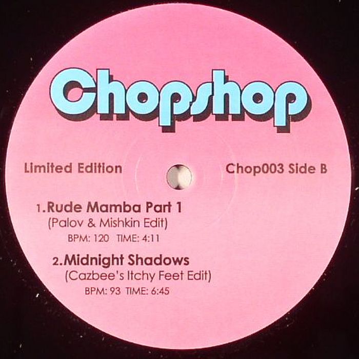 PALOV/MISHKIN/DJ BUTCHER/CAZBEE - Chopshop Vol 3