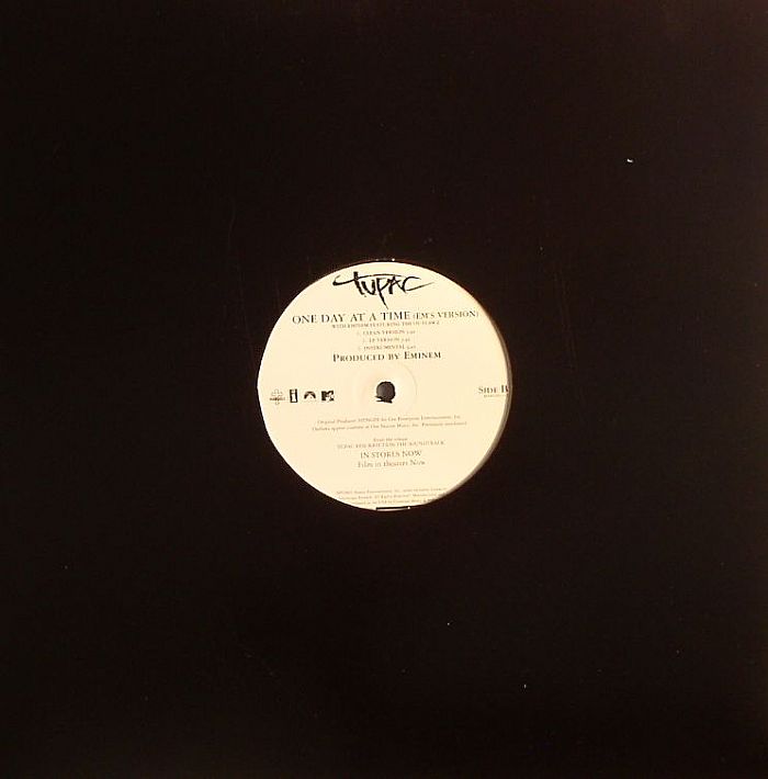 TUPAC with EMINEM feat THE OUTLAWZ One Day At A Time vinyl &hellip;