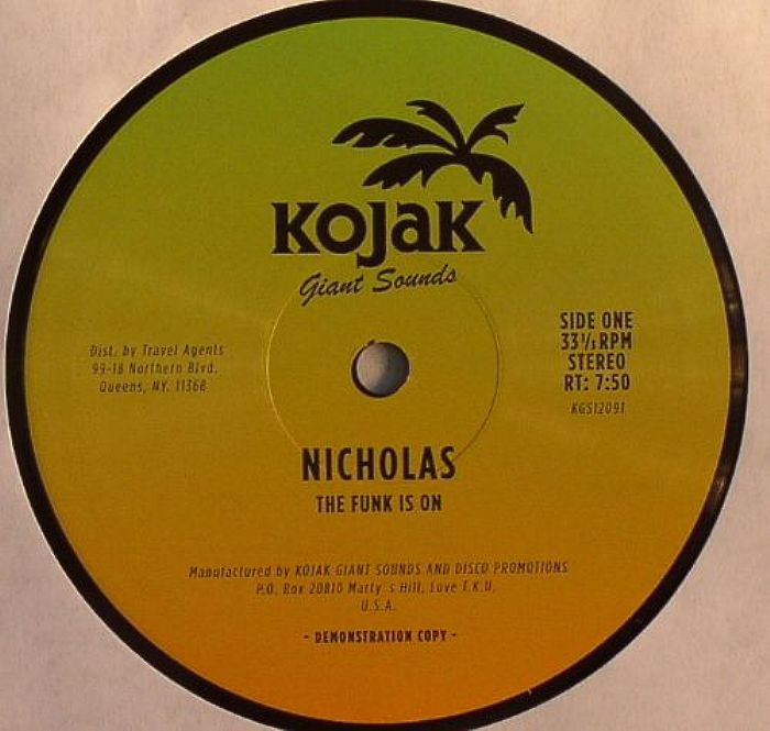 NICHOLAS - The Funk Is On