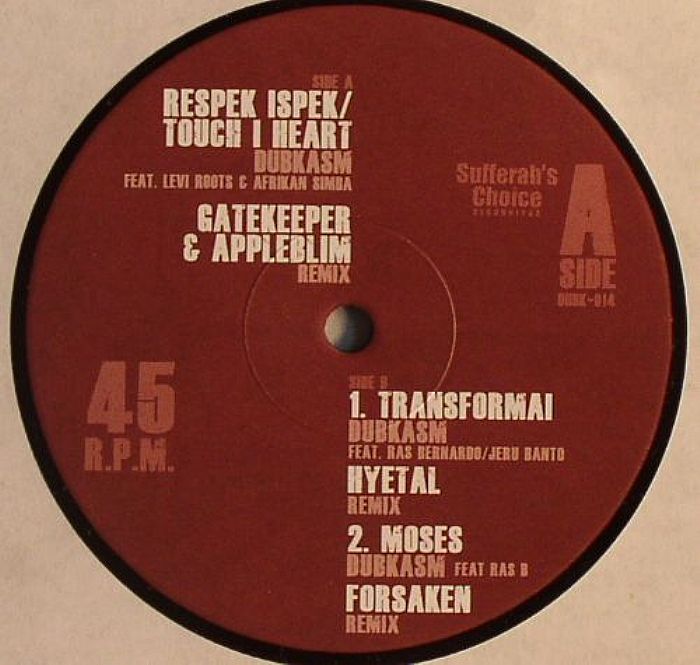 DUBKASM/GATEKEEPER/APPLEBLIM/HYETAL/FORSAKEN - Respek Ispek/Touch I Heart: Dubkasm Remixes Part 2