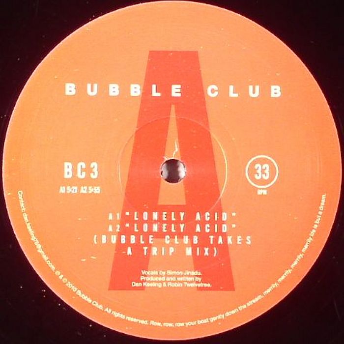 BUBBLE CLUB - Lonely Acid