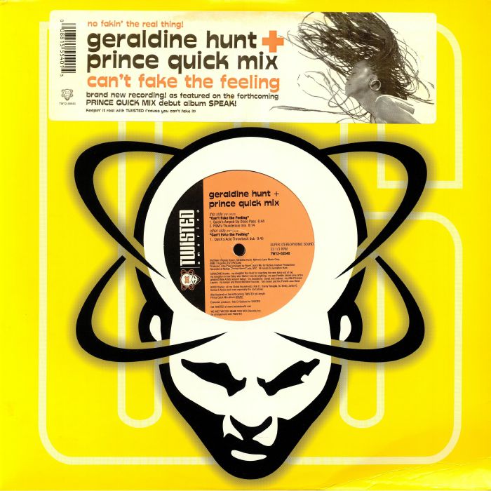 GERALDINE HUNT/PRINCE QUICK MIX - Can't Fake The Feeling