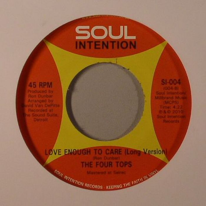 FOUR TOPS, The - Love Enough To Care