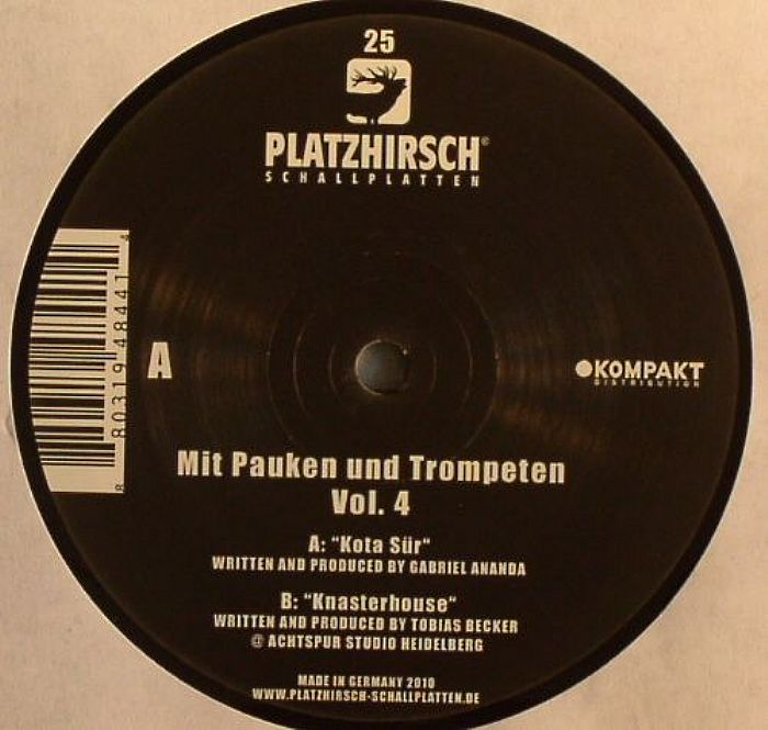 ANANDA, Gabriel/TOBIAS BECKER - Mit Pauken Und Trompeten Vol 4