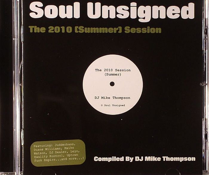 THOMPSON, Mike/VARIOUS - The 2010 (Summer) Session