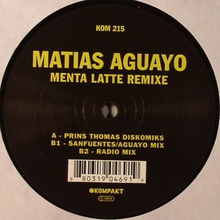 AGUAYO, Matias - Menta Latte (remixes)