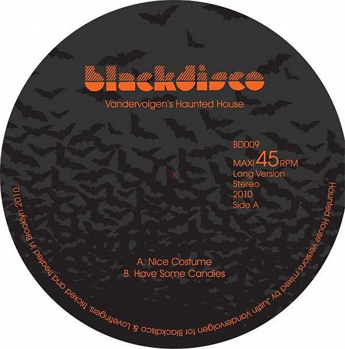 VANDERVOLGEN'S HAUNTED HOUSE - Black Disco Vol 9