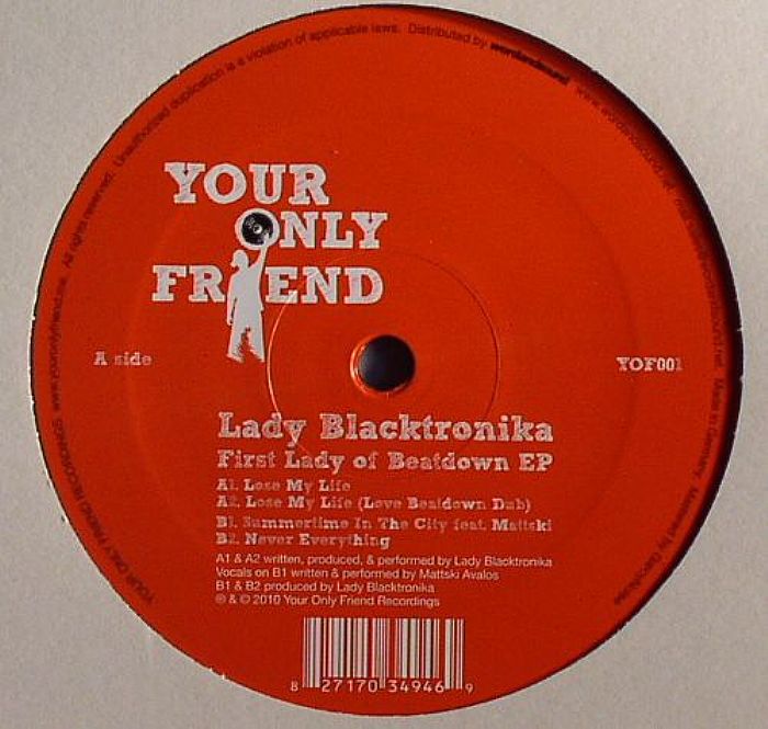 LADY BLACKTRONIKA - First Lady Of Beatdown EP