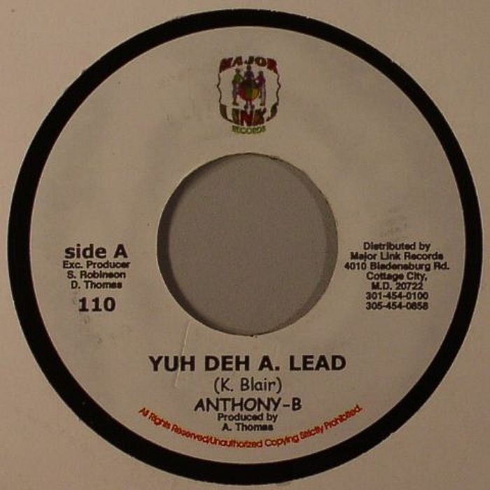 ANTHONY B - Yuh Deh A Lead (Girls Goin Out Riddim)